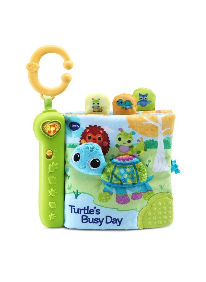 Turtle'S Busy Day Soft Book Green