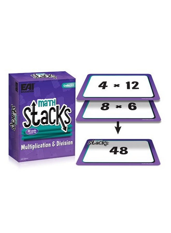 Math Stacks Multiplication & Division Game Grades 3 5