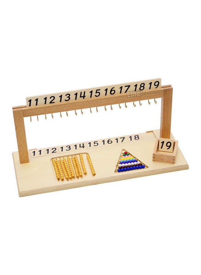 Teen Bead Hanger With Beads Preschool Learning Material