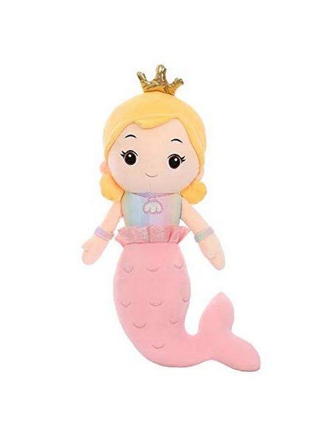 Mermaid Soft Doll Stuffed Plush Toy For Kids Girls Birthday Gifts Decoration (Size 30 Cm Color Pink)