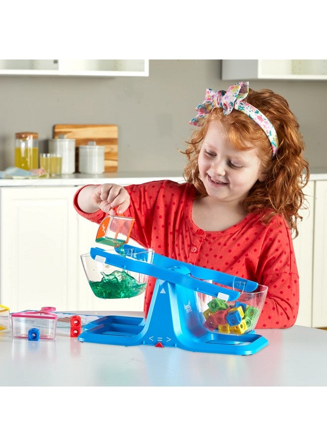 Let'S Learn To Measure Activity Set Kids Measuring Cups Bucket Balance Mathlink Cubes And Activity Cards Set Teacher Supplies Classroom Supplies Preschool Learning Toddler Learning