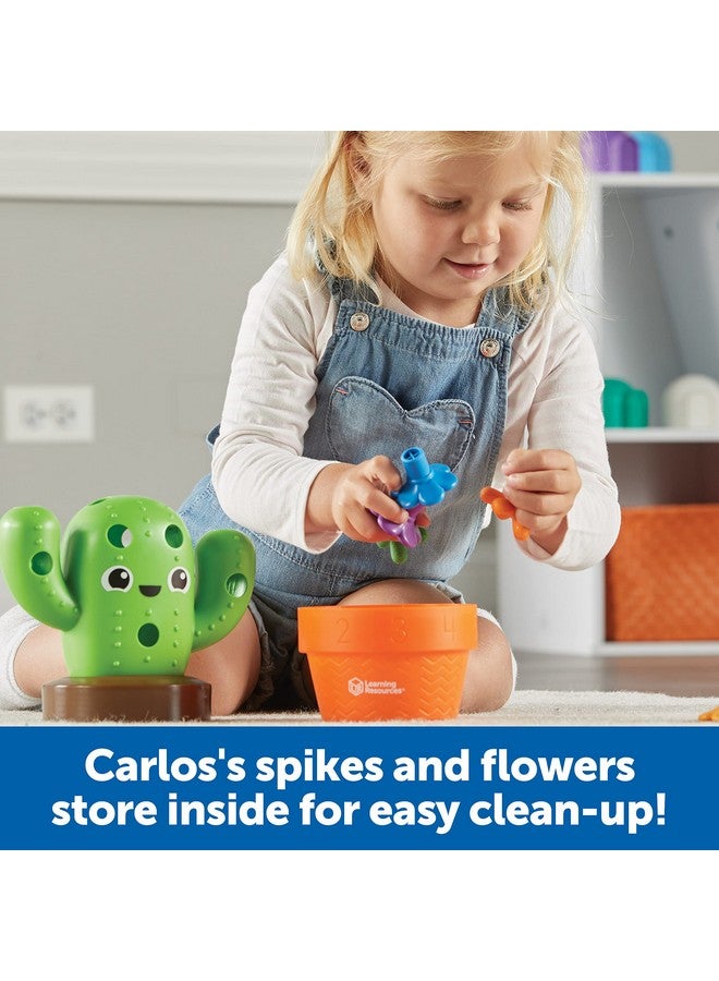 Carlos The Pop & Count Cactus 16 Pieces Age 18+ Months Toddler Learning Toys Preschool Toys Educational Toys For Kids Cactus Toys For Kids For Kids