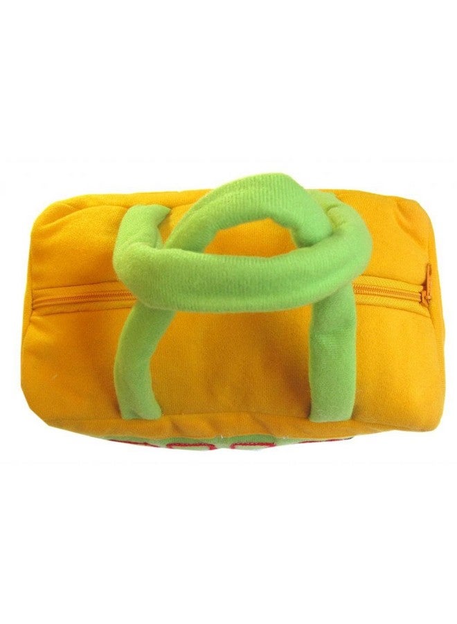 Bus Shoulder Bag Stuffed Soft Toy Plush Kids Birthday Gift 3 Litres