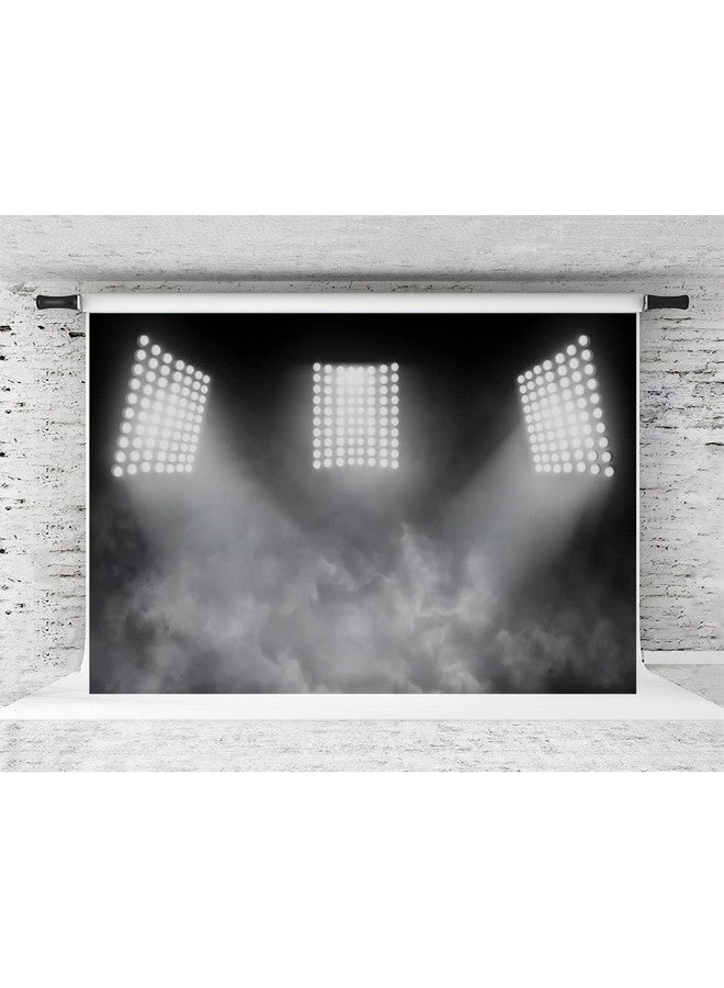 7X5Ft Sport Backdrop For Photoshoot Stadium Photography Background Spotlight Backdrop For Portrait