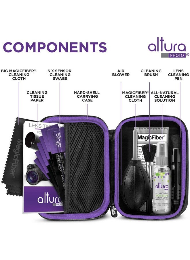 Professional Camera Cleaning Kit Aps C Dslr & Mirrorless Cameras Camera Lens Cleaner W Sensor Cleaning Swabs & Case Works As Camera Lens Cleaning Kit Camera Cleaner Sensor Cleaner