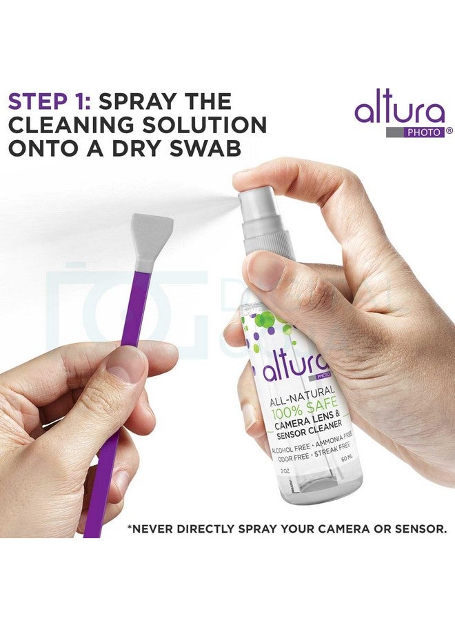 Professional Camera Cleaning Kit Aps C Dslr & Mirrorless Cameras Camera Lens Cleaner W Sensor Cleaning Swabs & Case Works As Camera Lens Cleaning Kit Camera Cleaner Sensor Cleaner