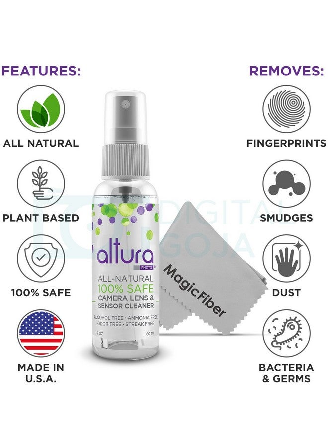 Professional Camera Cleaning Kit Aps C Dslr & Mirrorless Cameras Camera Lens Cleaner W Sensor Cleaning Swabs & Case Works As Camera Lens Cleaning Kit Camera Cleaner Sensor Cleaner