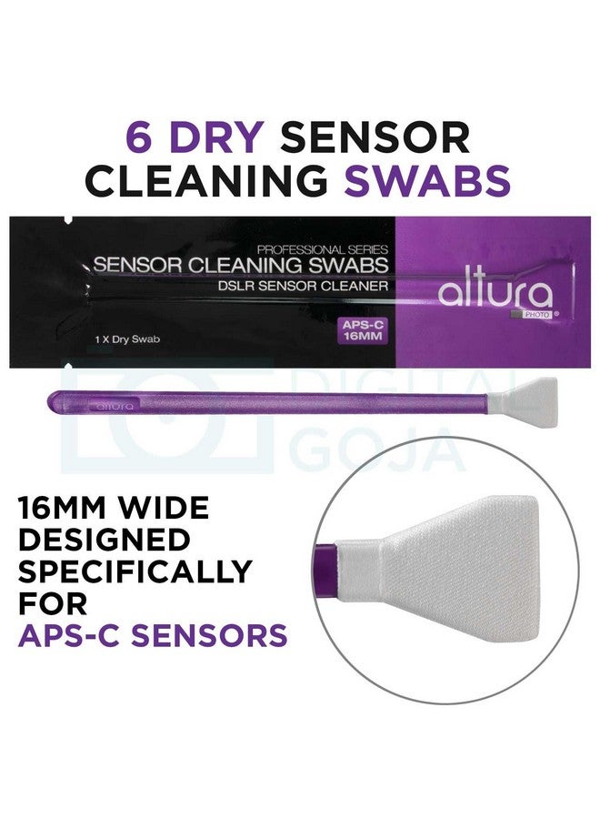 Professional Camera Cleaning Kit Aps C Dslr & Mirrorless Cameras Camera Lens Cleaner W Sensor Cleaning Swabs & Case Works As Camera Lens Cleaning Kit Camera Cleaner Sensor Cleaner