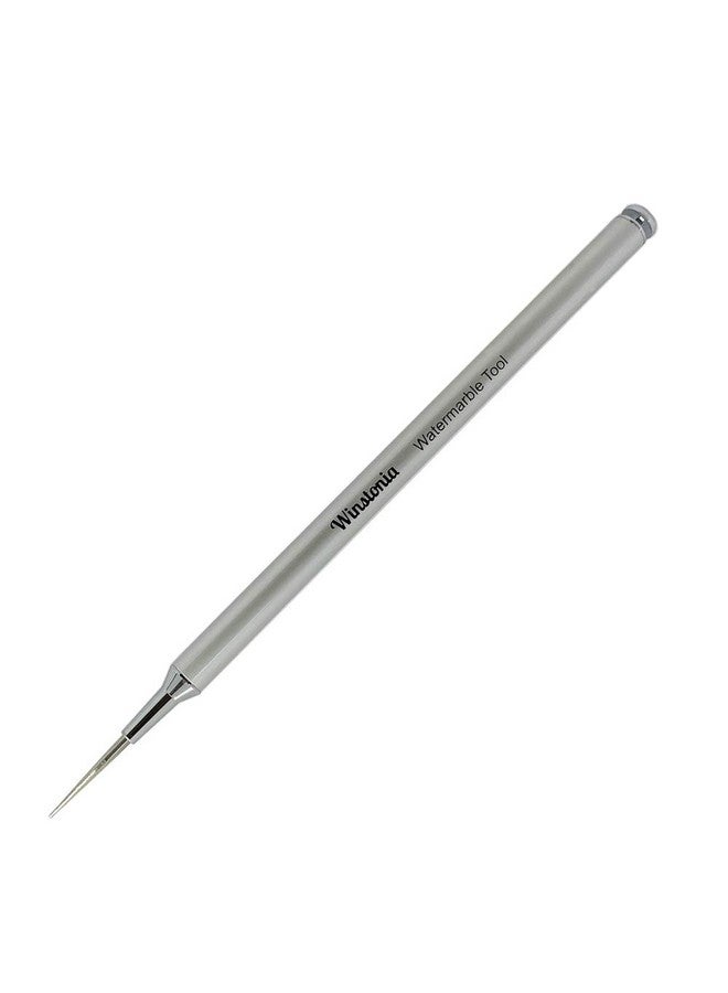 Nail Art Water Marble Tool For Watermarbling Pattern Manicure Pointy Stainless Steel Picker Pen