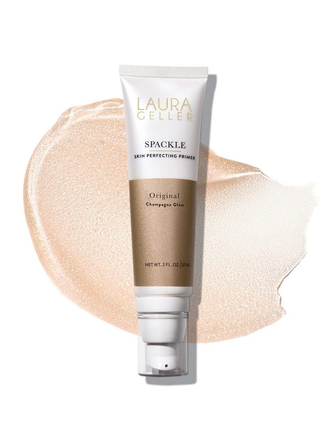 Spackle Super Size Champagne Glow 2 Fl Oz Skin Perfecting Primer Makeup With Hyaluronic Acid Long Wear Foundation Face Primer