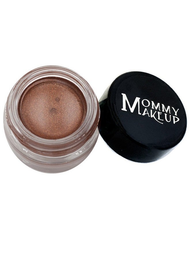 Waterproof Gel Eyeliner Pot In Chocolate Sizzle (Milk Chocolate Brown With Golden Shimmer Golden Flecks) Long Wear Cream Eye Liner Stay Put Semi Permanent Gel Eyeliner