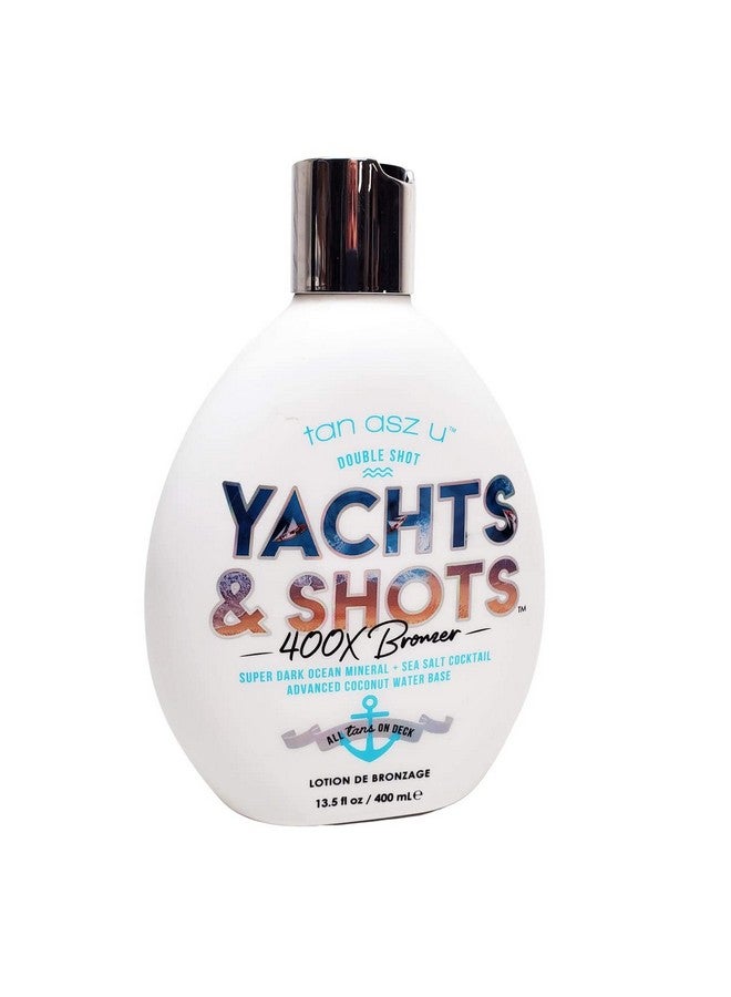 Yachts & Shots 400X Double Shot Bronzer Super Dark Ocean Mineral & Sea Salt Cocktail 13.5Oz