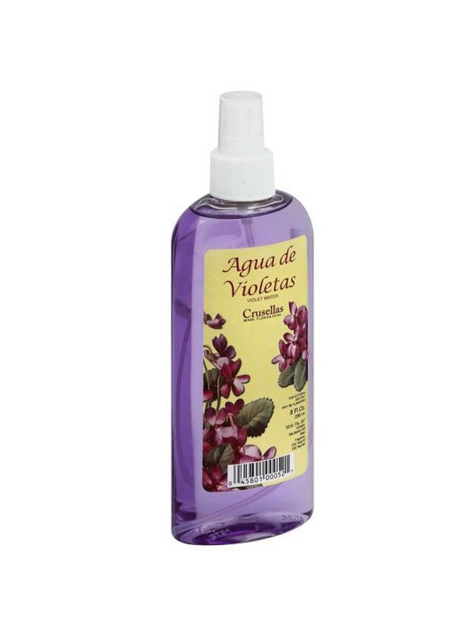 Violet Water Cologne 8 Fl Oz (Agua De Violetas) With Pump