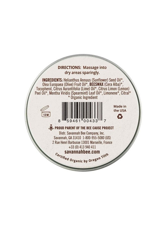 Beeswax Hand & Nail Salve .75 Oz