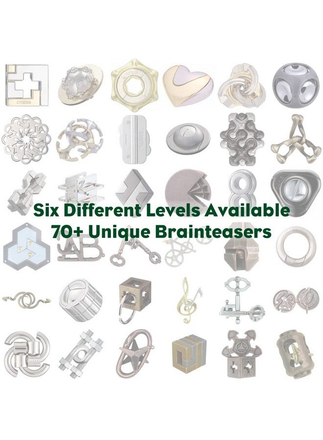 Spiral Hanayama Metal Brainteaser Puzzle Mensa Rated Level 5 For Ages 12 And Up
