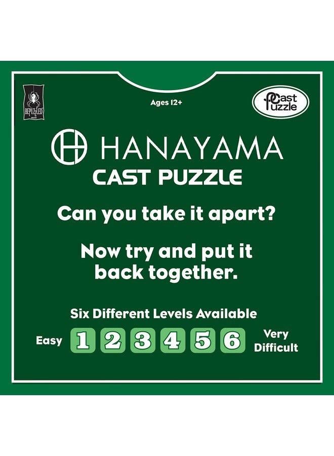 Spiral Hanayama Metal Brainteaser Puzzle Mensa Rated Level 5 For Ages 12 And Up