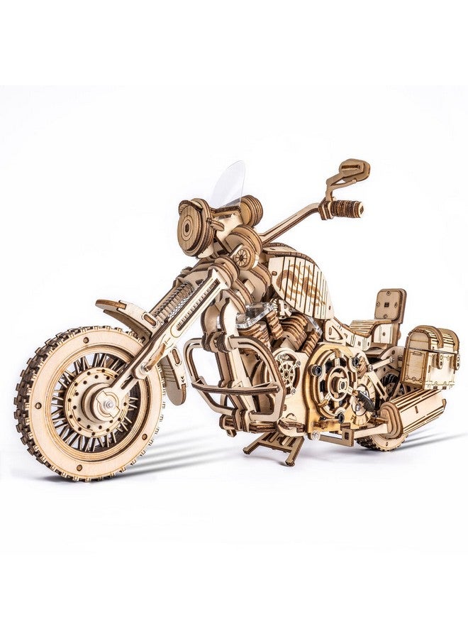 3D Wooden Puzzles For Adults 18 Scale Motorcycle Model Car Kits To Build Diy Wood Craft Hobbies For Adults Men Women For Teens Dad Mom