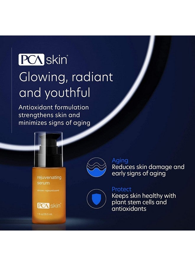 Rejuvenating Face Serum Anti Aging Hydrating Treatment With Antioxidants Peptides & Aloe Vera For Brightening Dark Spots & Preventing Fine Lines & Wrinkles (1 Fl Oz)