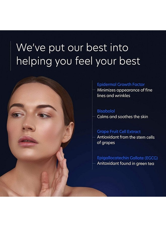 Rejuvenating Face Serum Anti Aging Hydrating Treatment With Antioxidants Peptides & Aloe Vera For Brightening Dark Spots & Preventing Fine Lines & Wrinkles (1 Fl Oz)