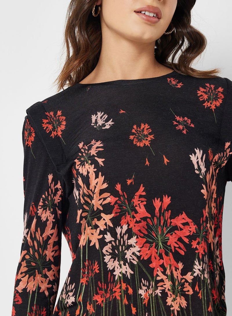 Floral Print T-Shirt