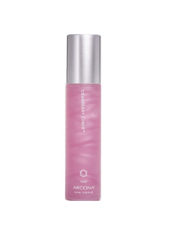 Cranberry Toner Cold Processed Rice Toner Brightening Toner For Face 4.05 Fl Oz. Made In The Usa
