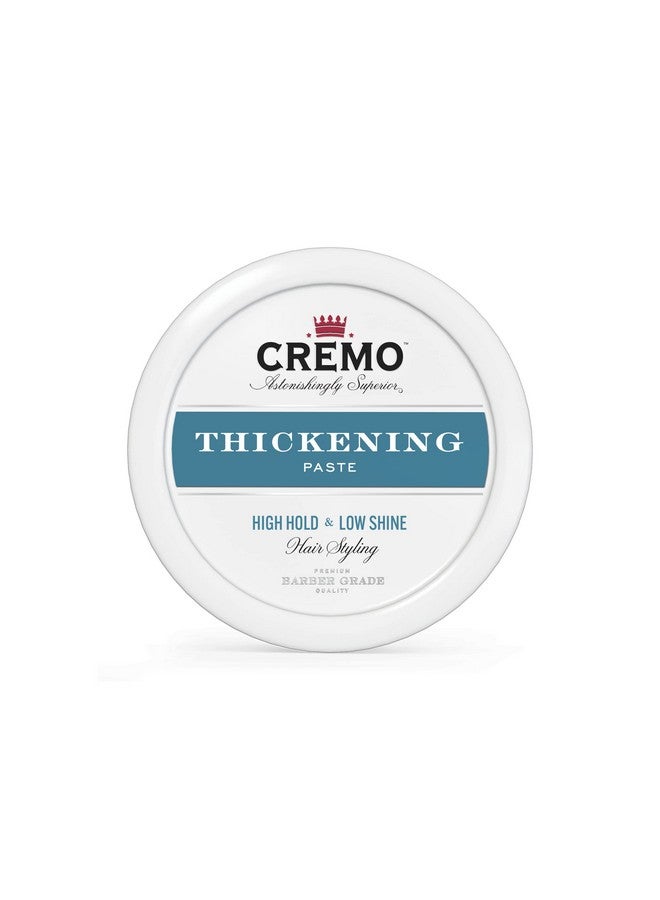 Premium Barber Grade Hair Styling Thickening Paste High Hold Low Shine 4 Oz