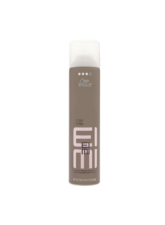 Eimi Stay Firm Workable Finishing Hairspray Lightweight Hold With Heat And Uv Protection 9 Oz.