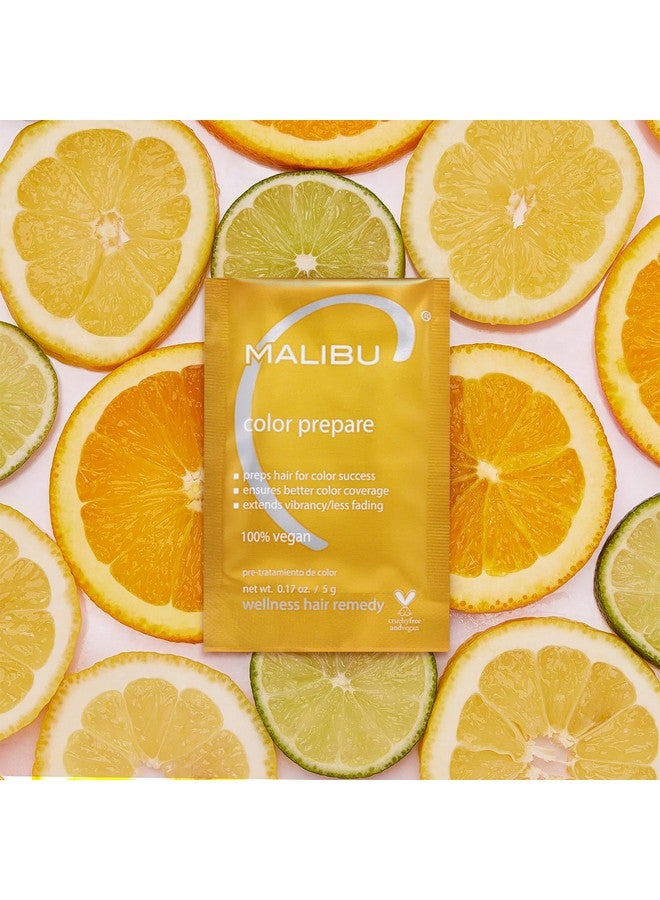 Color Prepare Wellness Hair Remedy (12 Packets) Extends Hair Color Vibrancy & Counteracts Discoloration Hair Care Remedy For Color Treated Hair