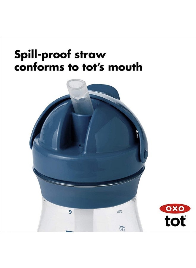 Tot Transitions Straw Cup 9 Oz Navy Pack Of 1