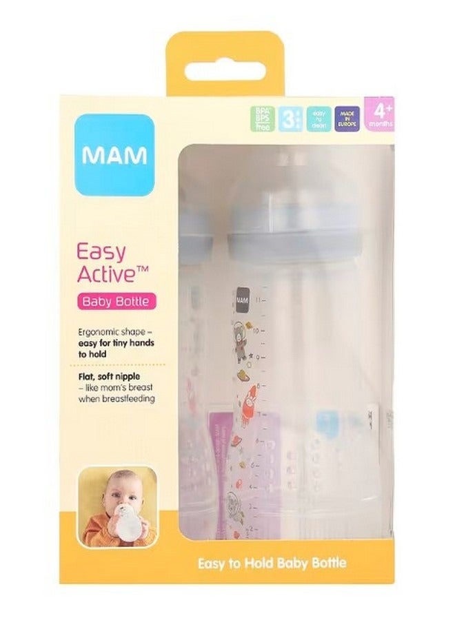 Easy Active Baby Bottle 4 Months 2 Count