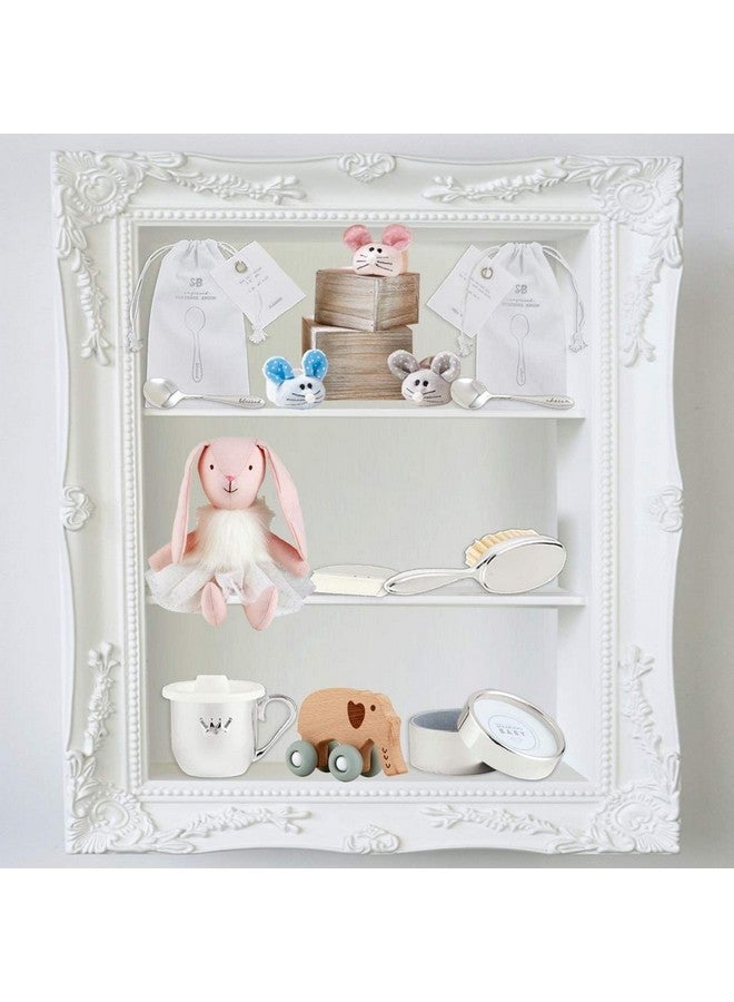 Silver Plated Keepsake Brush + Comb Set