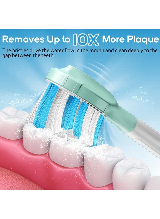 Replacement Toothbrush Heads For Philips Sonicare C3 Premium Plaque Control Hx9044 65 G3 Premium Gum Care Hx9054 65 6 Brush Heads White