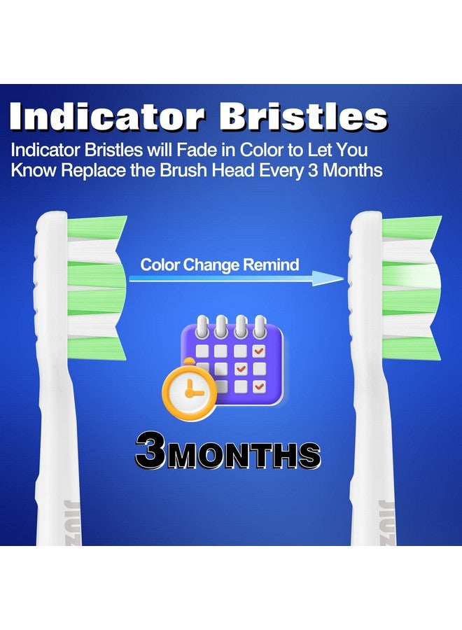 Whitening Usb Rechargeable Sonic Toothbrush12 Brush Heads! 38000 Brush Strokes Per Minute3 Brushing Modes With 2 Minute Auto Timer (Black)