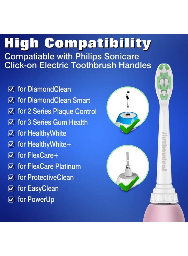 Whitening Usb Rechargeable Sonic Toothbrush12 Brush Heads! 38000 Brush Strokes Per Minute3 Brushing Modes With 2 Minute Auto Timer (Black)