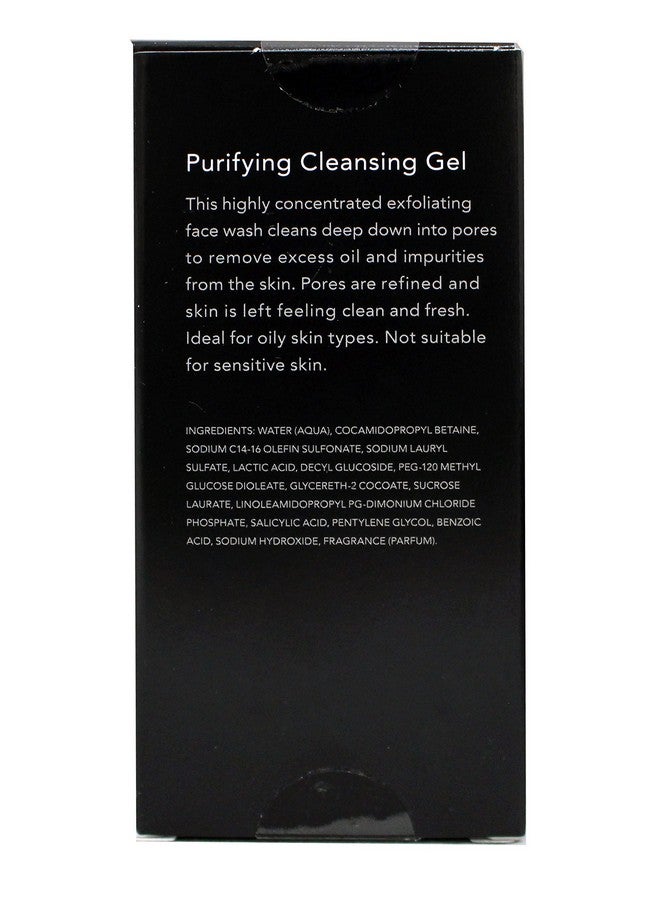 Purifying Cleansing Gel Highly Concentrated Face Wash Deeply Cleans Pores And Removes Oil And Impurities Oil Control Cleanser For Fresh Refined Skin 3.4 Fl Oz