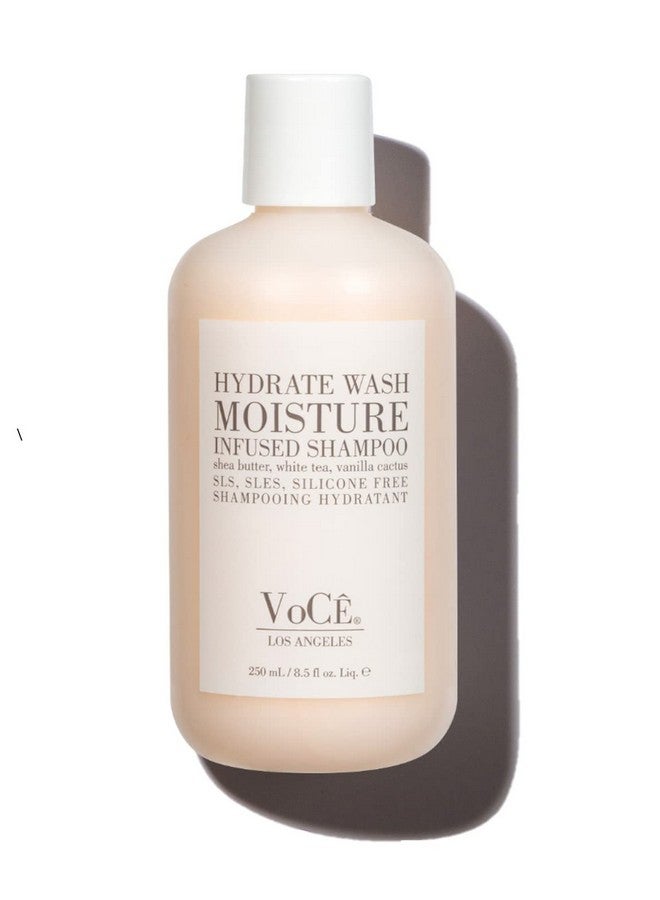Vegan Cruelty Free Clean No Paraben No Sulfate Moisture Infused Shampoo 8.5Oz