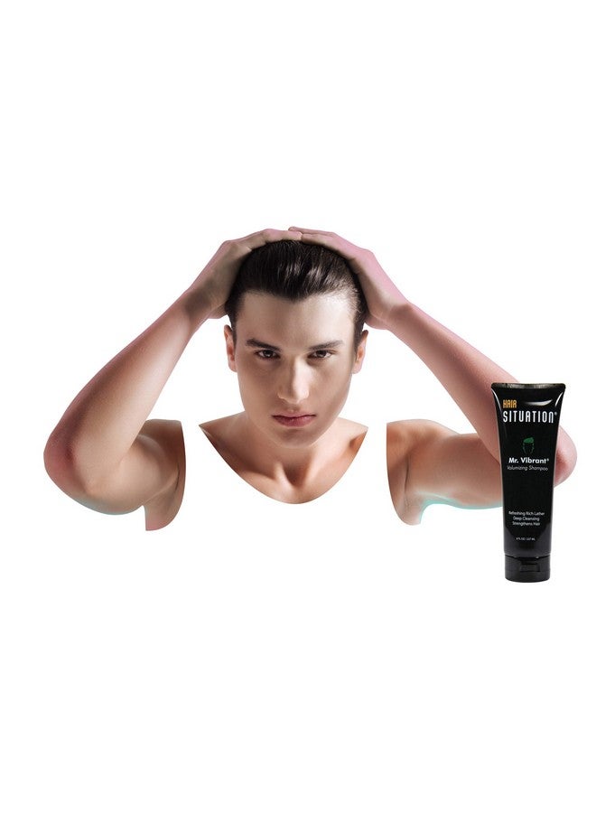 Mr. Vibrant Men'S Volumizing Shampoo For Fine Hair