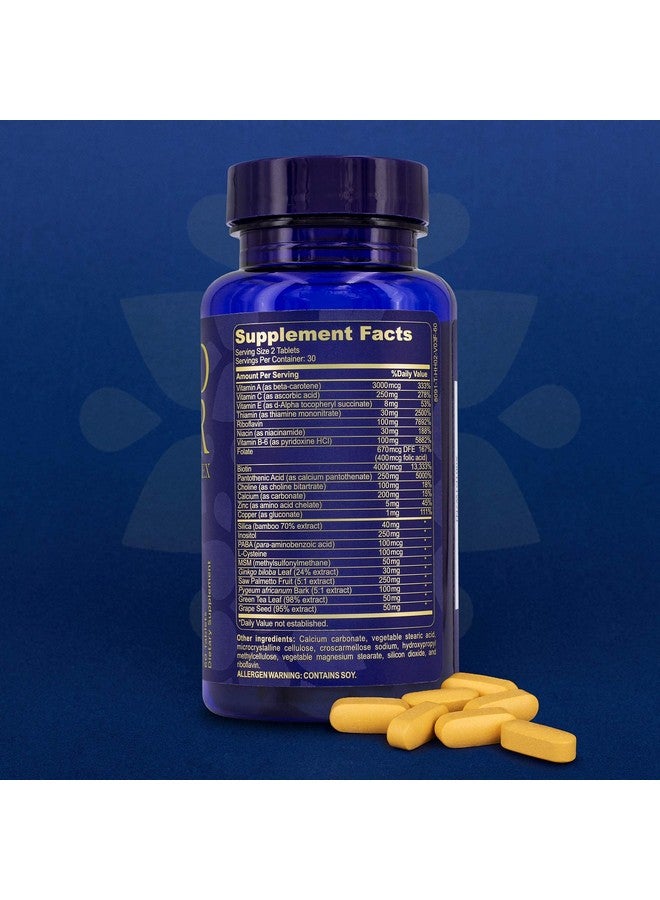 Good Hair Supplement Dht Blocker With Saw Palmetto And Biotin Stops Hair Loss And Promotes Longer Thicker & Healthier Hair Men & Women Of All Hair Types 2 Bottles