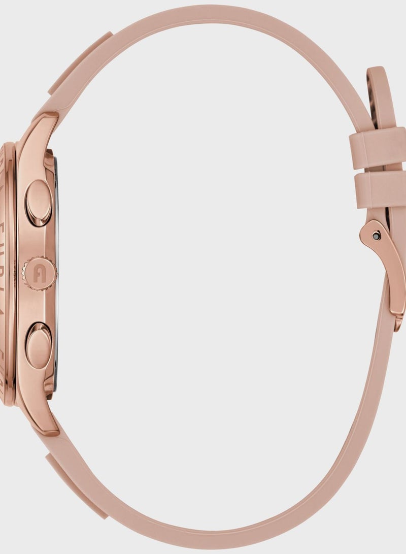 Furla Silicone Strap Analog Watch