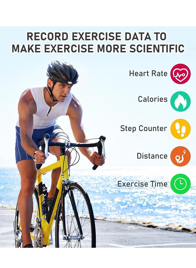 Fitness Tracker with Heart Rate Monitor, Step Counter, Sleep Monitor Calorie Tracking, Activity 1.1