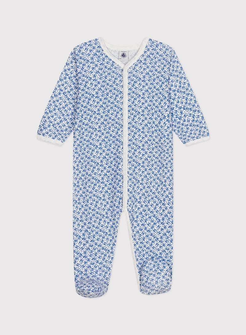 Kids Floral Printed Pyjama Set