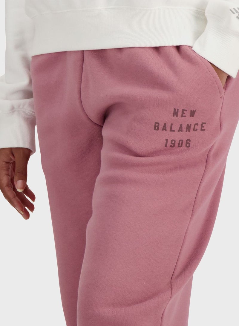 Iconic Collegiate Fleece Sweatpants