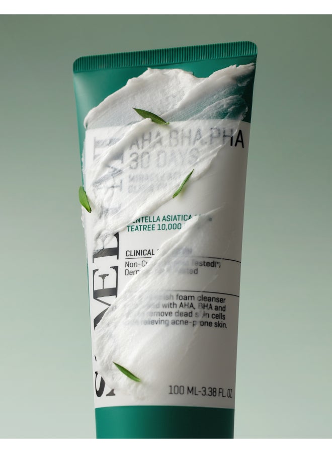 Aha-Bha-Pha 30 Days Miracle Acne Clear Foam Green 100ml