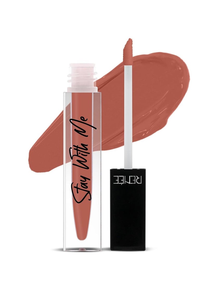 RENEE Stay With Me Matte Lip Color Creme Of Caramel 5ml