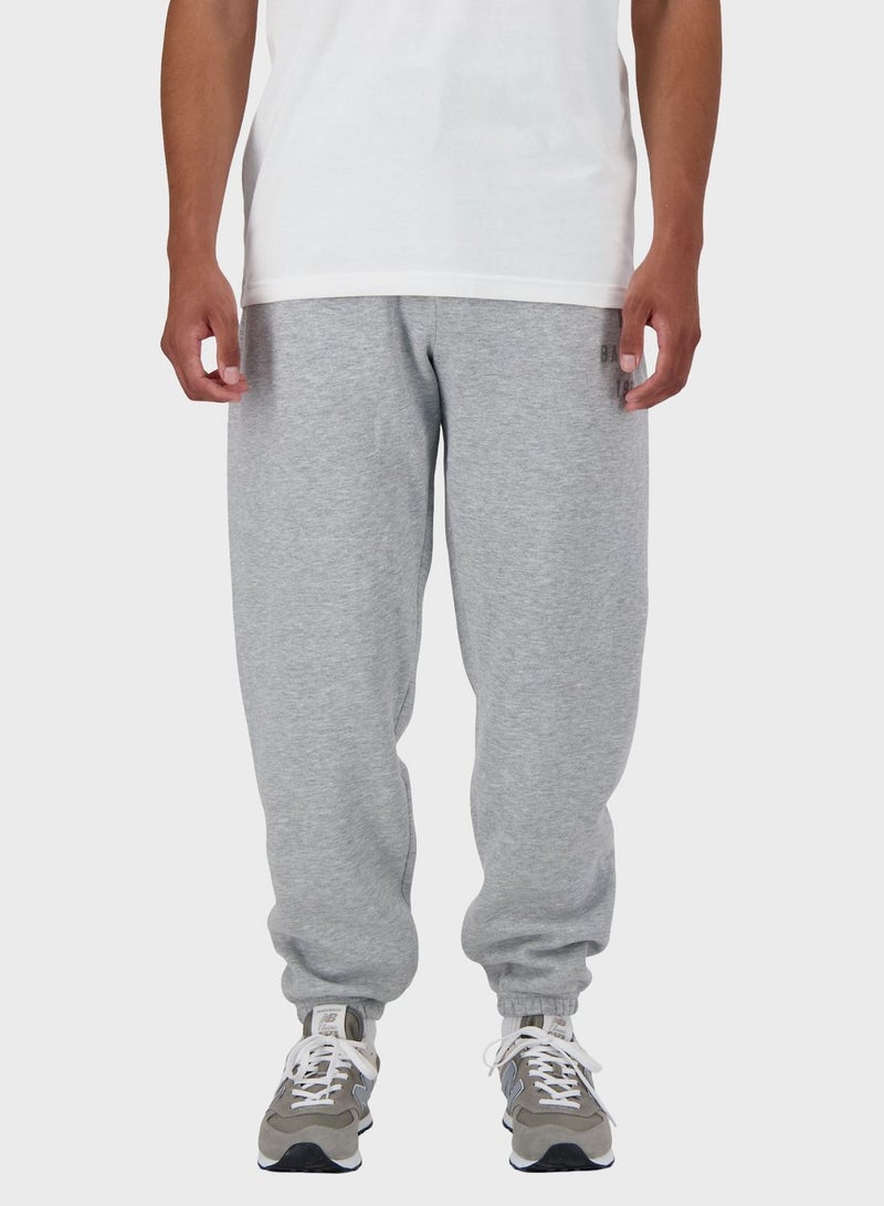 Logo Fleece Graphic Sweatpants