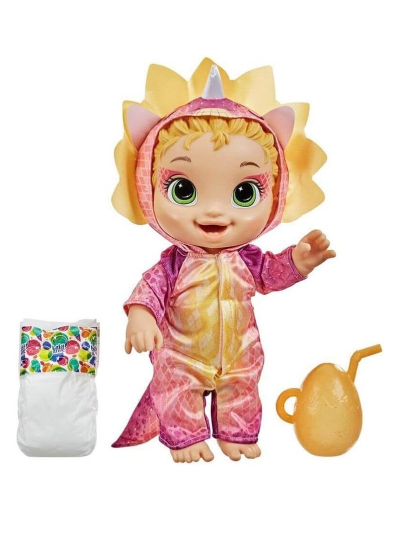 Baby Alive Dino Cuties Blonde Hair