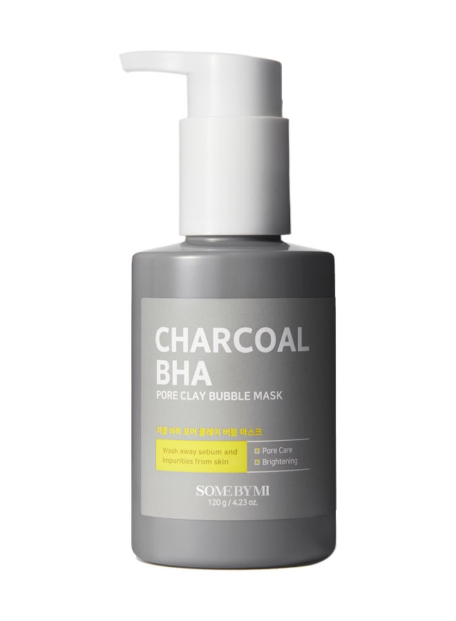 Charcoal Bha Pore Clay Bubble Mask 120 G 120grams