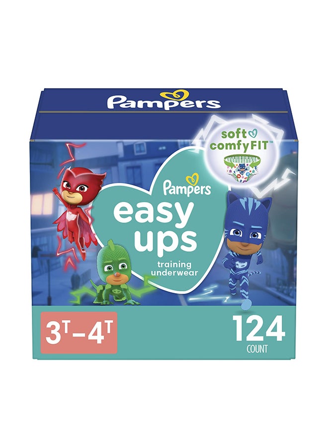 Easy Ups Boys And Girls Potty Training Pants - Size 3T-4T, 124 Count, Underwear