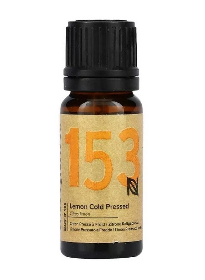 Essential Oil Lemon Cold Pressed 0.33 fl oz 10 ml