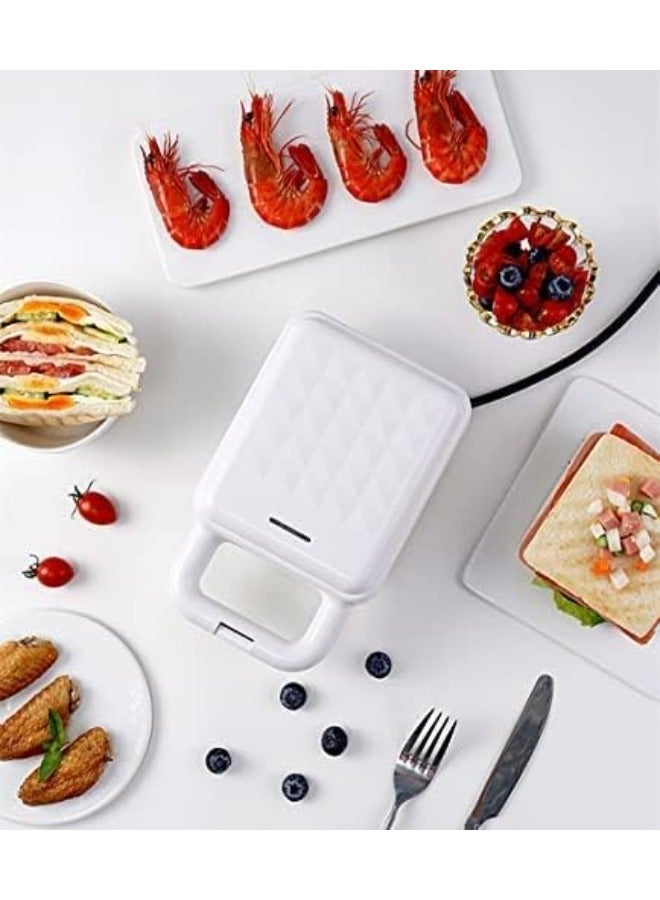 Ultimate 3-in-1 Multifunctional Breakfast Machine: Waffle Maker, Toaster, Sandwich Press | Easy 3-Minute Breakfast, Intelligent Operation, Dual Lights | Fat-Reducing Cooking, Portable & Efficient